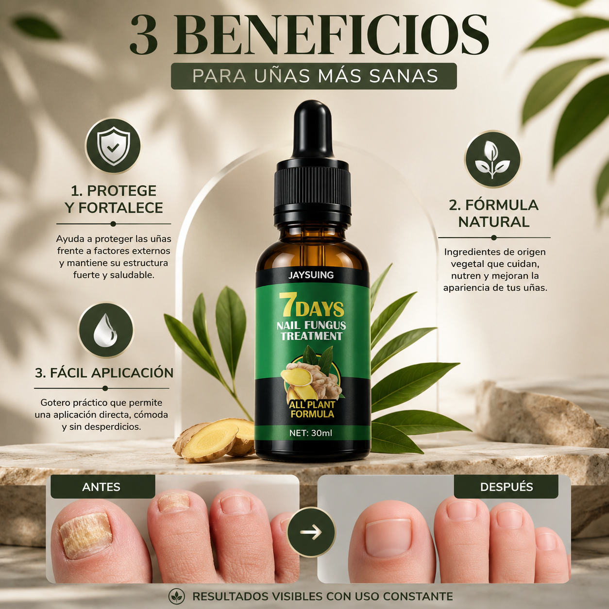 Sérum de Cuidado Intensivo para Uñas