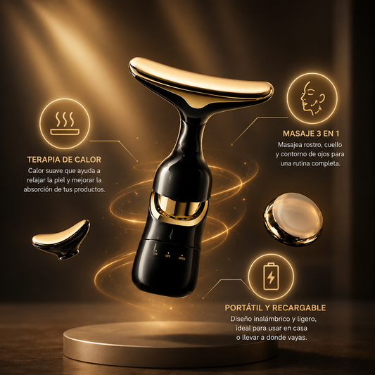 Lumisse | Masajeador Facial Reafirmante 3 en 1