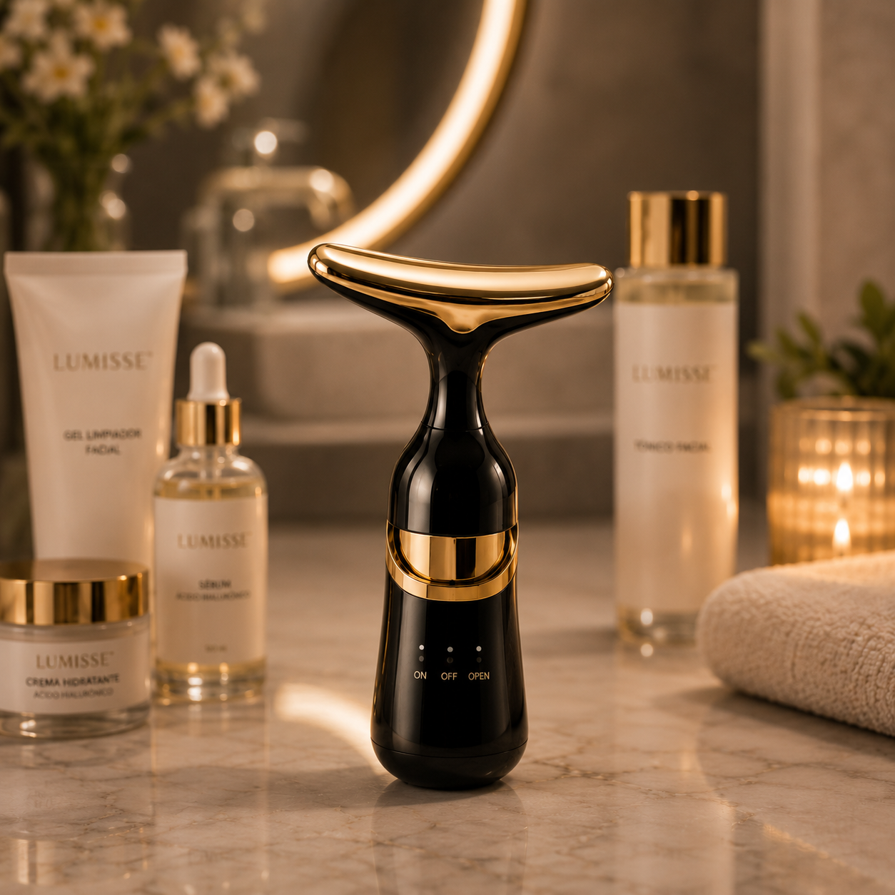 Lumisse | Masajeador Facial Reafirmante 3 en 1