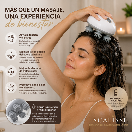 Scalisse | Masajeador Capilar