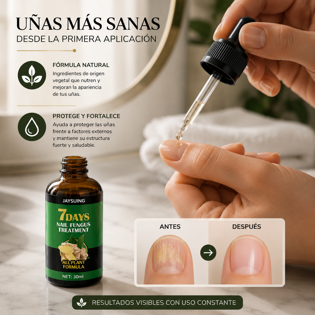 Sérum de Cuidado Intensivo para Uñas